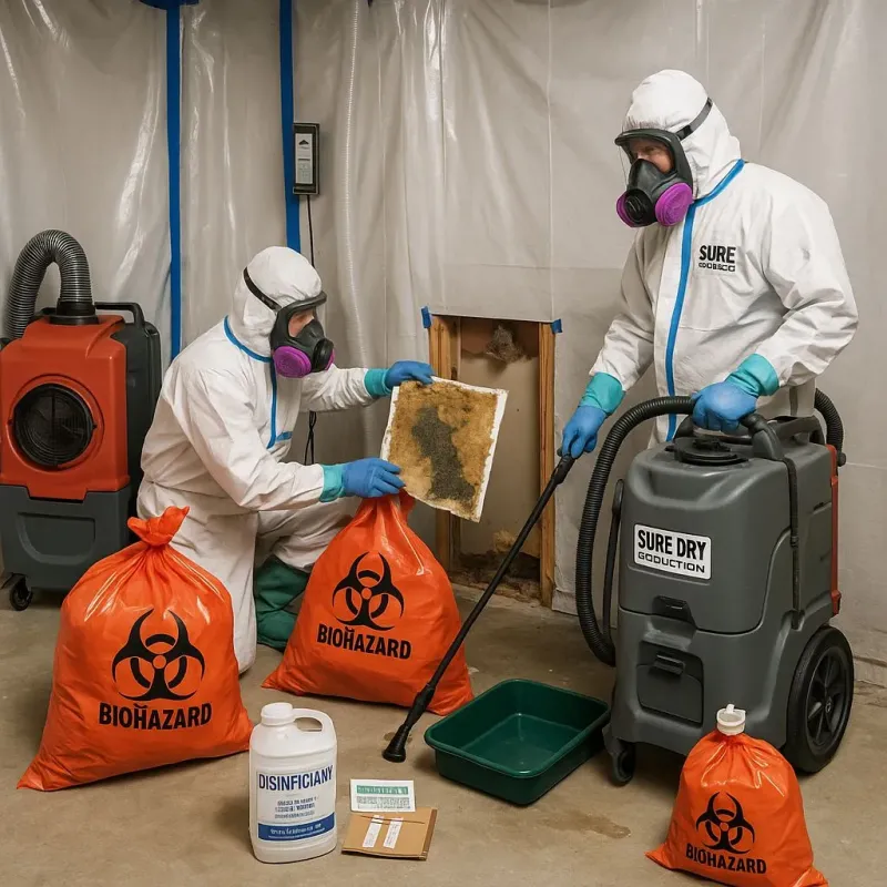 Contaminated Water Handling Protocols process in Nice, CA
