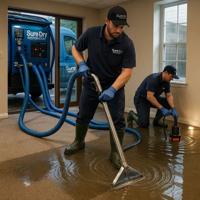 Water Extraction and Removal process in Nice, CA